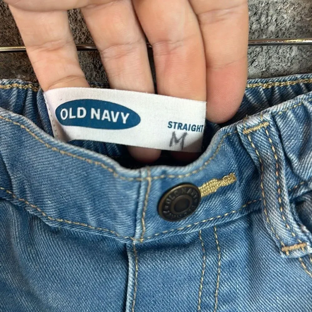 Old Navy Straight Leg Denim Jeans Boys Blue Size 5T